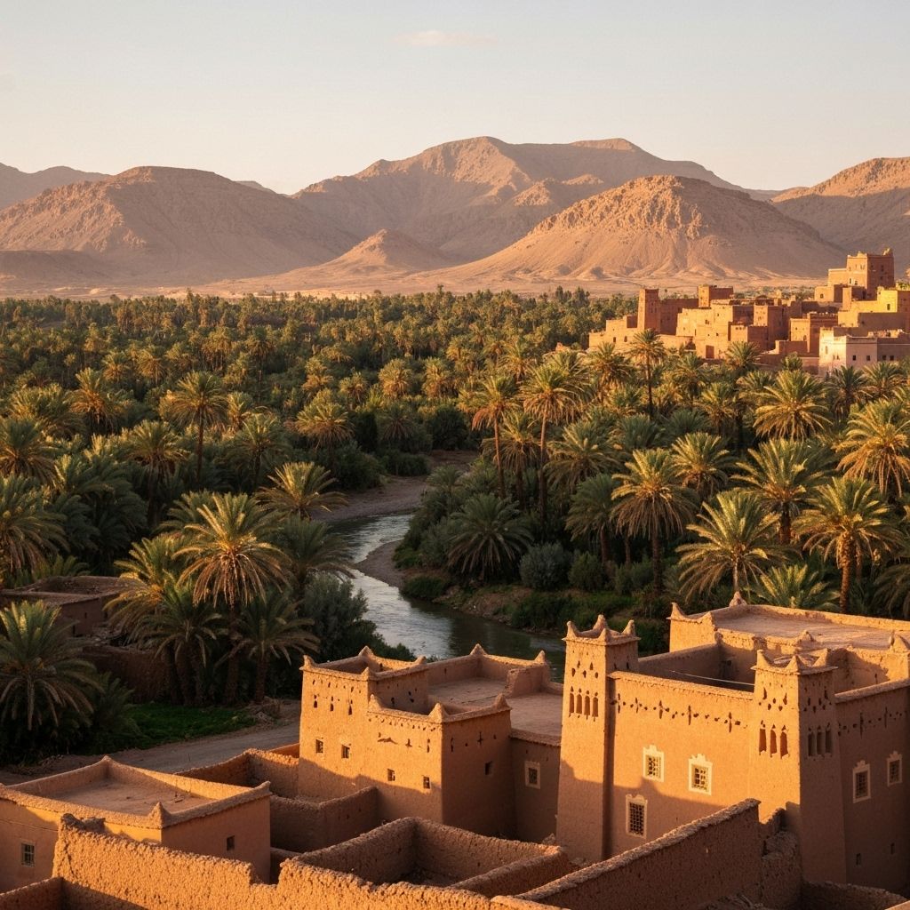 Paysage de la région Drâa-Tafilalet